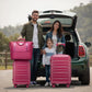 5 Piece Hardside Expandable Luggage Sets with Wheels Lock (5 Count)