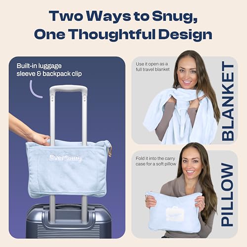 Travel Blanket and Pillow