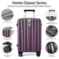 Luggage Sets 2 piece Carry On Luggage with Wheels PC Hard Shell Suitcases Lightweight Checked Travel Luggage Large Travel Suitcase Woman Men 20 (2 Count)