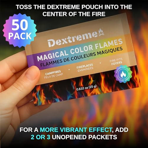 Fire Color Changing Packets (50 Count)