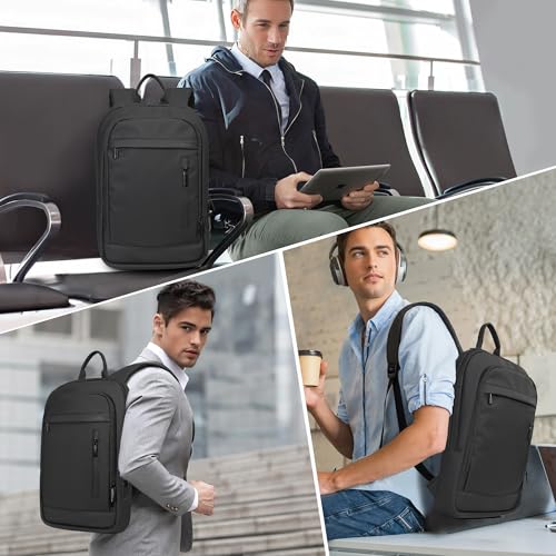 Backpack for Men Lightweight Business Commute Laptop Backpack Anti