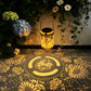 Solar Lanterns Outdoor Waterproof Sunflower Dragonfly