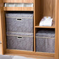 Large Storage Boxes with Lids [3 (3 Count)