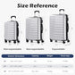 Lightweight Luggage with TSA Lock (3 Count)