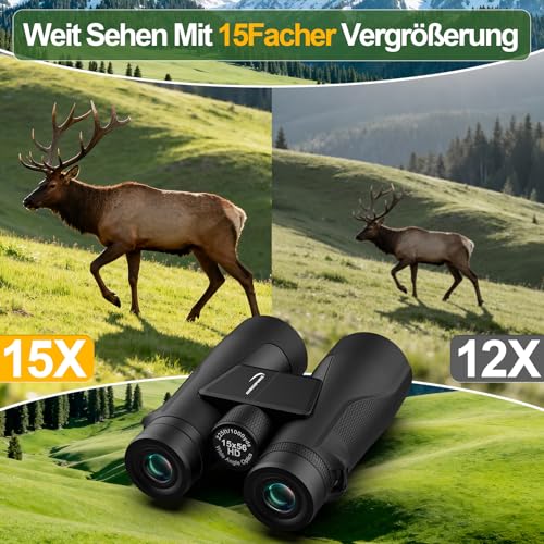 15x56 Binoculars for Adults High Powered Cruise Ship Bird