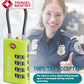 TSA Approved Luggage Locks with Search Alert Indicator (2 Count)