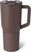 BrüMate Müv - 35oz 100% Leak Proof Insulated Coffee Mug with Handle & Lid - Stainless Steel Coffee Travel Mug - Double Walled Coffee Cup (Java)