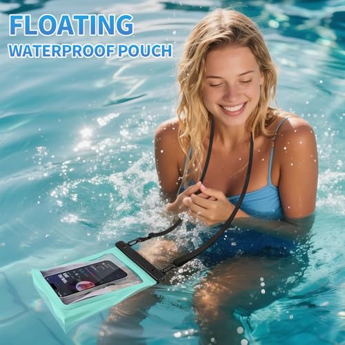 Large Waterproof Phone Pouch with Sealing Strip