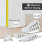 Rubber Door Stopper Wedge (3 Count)