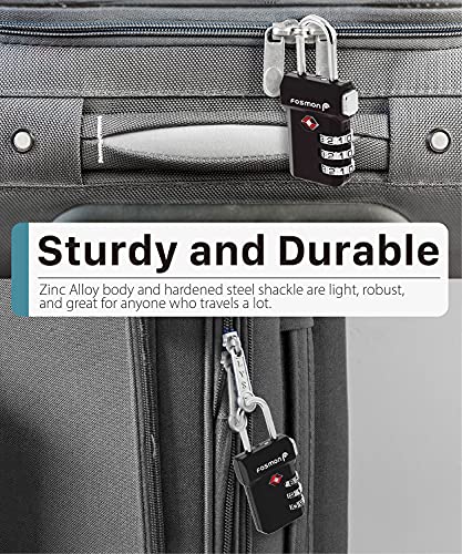TSA Approved Luggage Locks (4 Count)