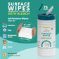 4 Pack Surface Cleaning Wipes with Bleach (300 Count)
