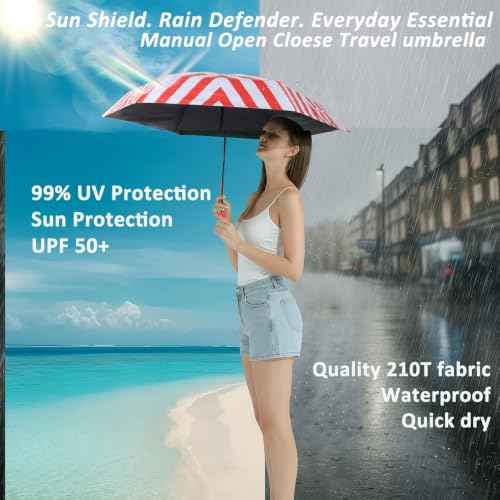 Mini Travel Umbrella with UV Sun Protection