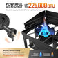 3 Burner Propane Gas Stove with Side Shelf & Carrying Bag