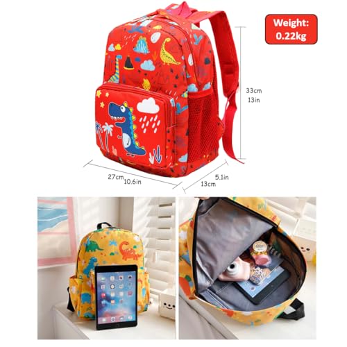 Little Kids Cartoon Backpack For 3