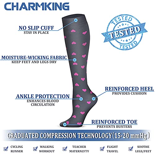 Compression Socks for Women & Men Circulation (3 Count)