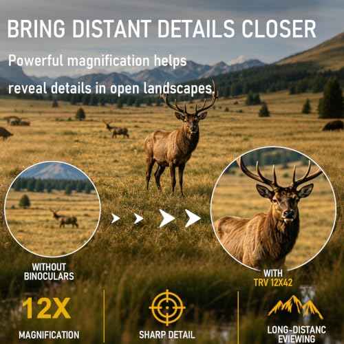 12x42 Binoculars for Adults