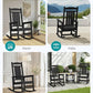 Outdoor Rocking Chair Set of 6 (6 Count)
