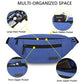 Large Blue Crossbody Fanny Pack for Women Men