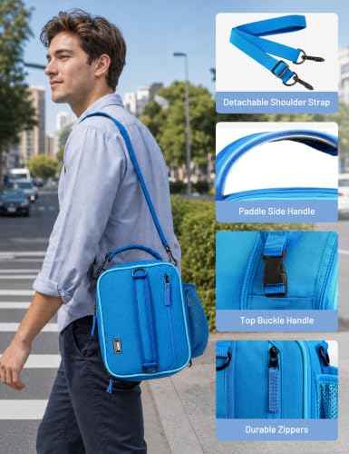 Expandable Small Lunch Box for Men Women Kids Work School