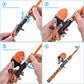 Kids Fishing Pole Set with Full Starter Kits 2 Set Portable Telescopic Fishing Rod and Spincast Reel Cambos with a Fishing Net and 2 Buckets for Boys Girls and Youth