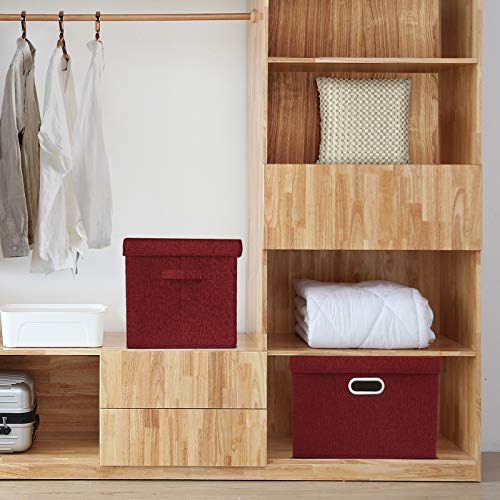 Collapsible Storage Bins With Lids (2 Count)