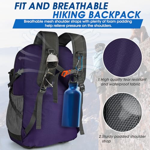 Hiking Backpack 40L Packable Lightweight Camping Daypack Men Women