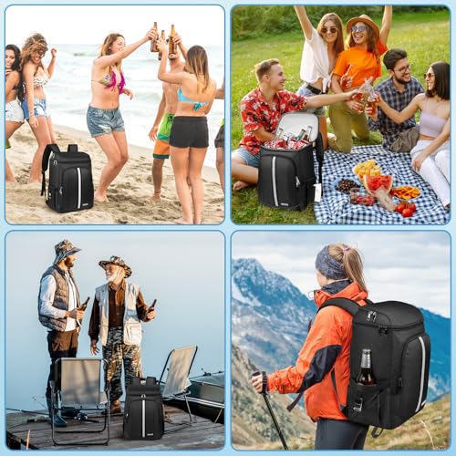 Cooler Backpack for Women Men (35 Count)