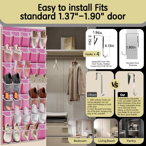 35 Pocket Over the Door Shoe Organizer (35 Count)