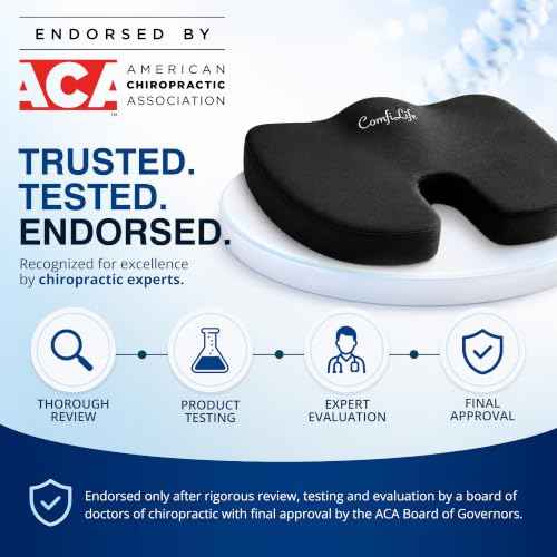 Extra Large Gel & Memory Foam Seat Cushion