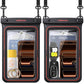 UP to 9.5"]XL Size EXTRA Large Waterproof Phone Pouch Floating IPX8 Phone Case Dry Bag for iPhone 17 Air 16 15 14 Pro Max Samsung S25 Ultra (2 Count)