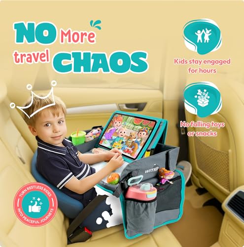Kids Travel Tray with Dry Erase Board WITRIP
