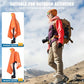 Hooded Rain Poncho for Adult Waterproof Lightweight Raincoat