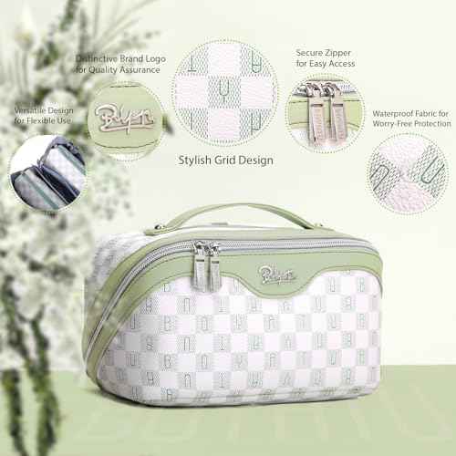 Travel Makeup Bag Organizer Cosmetic Bag (3 Count)