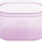 Zip Top Reusable Food Storage Bags | Medium Dish [Lavender] | Silicone Meal Prep Container | Microwave, Dishwasher and Freezer Safe | Made in the USA