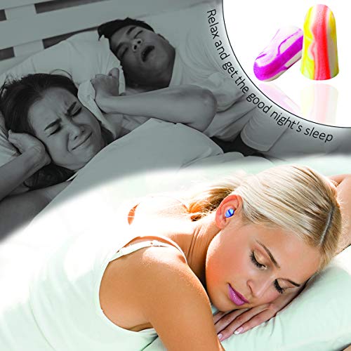 MOLDEX Soft Foam Earplugs Softies® Ear Plugs for Sleeping (120 Count)