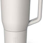 BrüMate Müv - 35oz 100% Leak Proof Insulated Coffee Mug with Handle & Lid - Stainless Steel Coffee Travel Mug - Double Walled Coffee Cup (Dune)