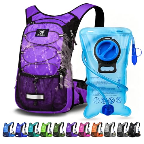 Insulated Hydration Backpack Pack with 3L BPA Free Leak Proof Water Bladder