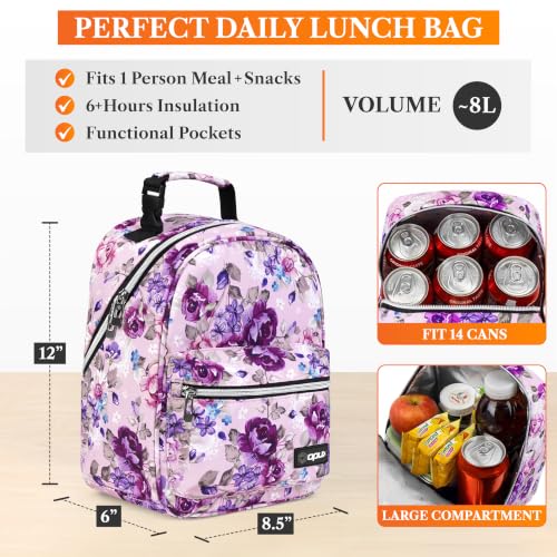 Insulated Lunch Box for Kids and Adults