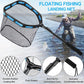 Fishing Backpack with Fishing Gear Fish Net & Rod Holders Tackle Box