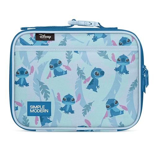 Disney Stitch Kids Lunch Box & Insulated Lunch Bag for School