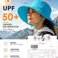 Water Resistant UPF 50+ Sun Bucket Hat Packable Brimmed for Women Men