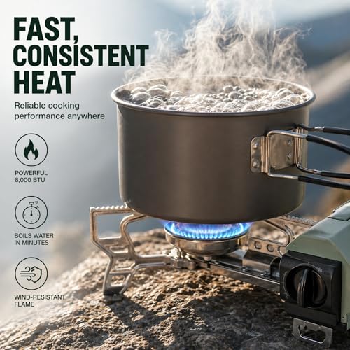 Portable Butane Gas Stove for Camping