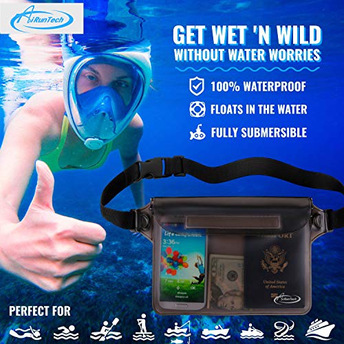 Waterproof Dry Bag and Waterproof Cell Phone Bag for Outdoor Water Sports (4 Count)