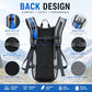 Lightweight Hydration Backpack with 2L Water Bladder Water Backpack for Hiking Gear Hydration Pack for Cycling Running Biking Hiking Backpack Gray