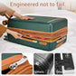 Checked Suitcase 24in Expandable ABS+PC Side Handles luggage Green