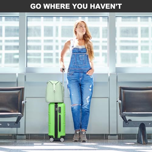 Luggage Set 4 Piece Carry On Hardside Luggage with Spinner Wheels (4 Count)