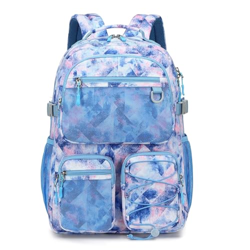 Multi Pocket Backpack for School College Travel