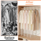 Garment Bag Clear for Long Dress (6 Count)