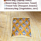 100% Cotton Quilted Tote Bag For Women