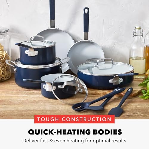 x Bobby Flay 13 Piece Nonstick Cookware Pots and Pans Set
